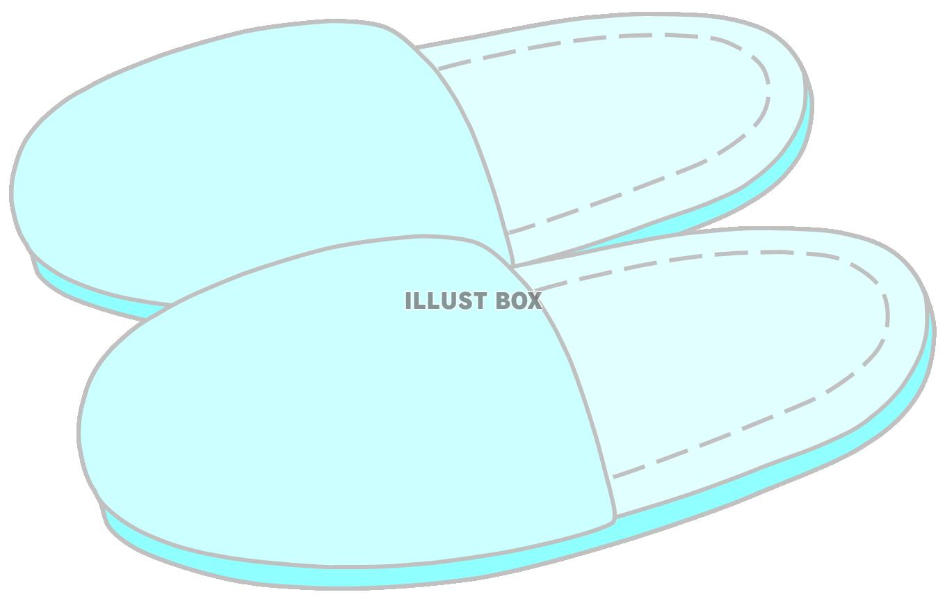 スリッパ（ブルー）