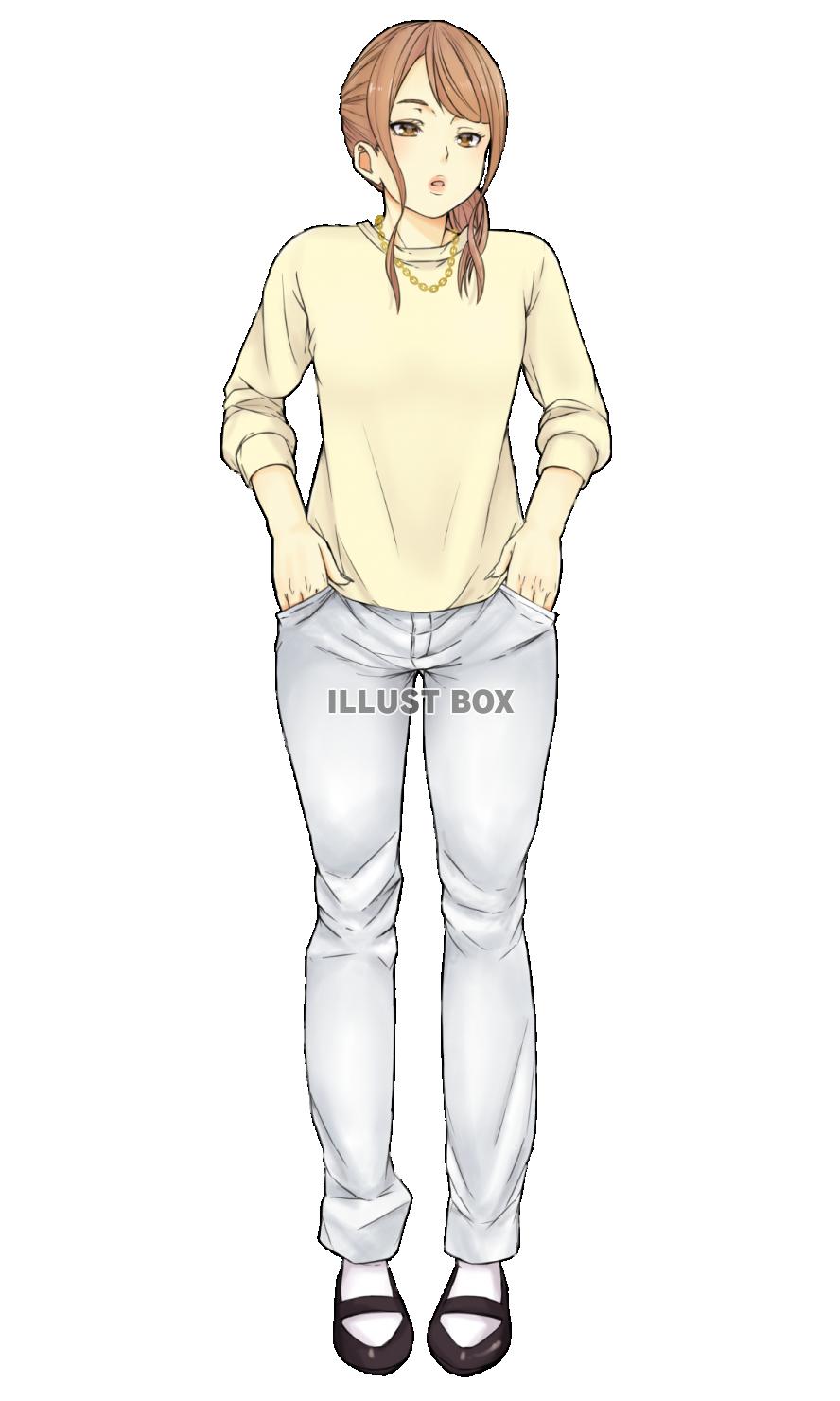 絵柄②女性13(10代)