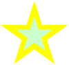 黄色とグリーンの星２