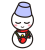 ゆきだるま　05B【透過PNG】
