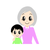 おばあちゃんと孫(男の子)①