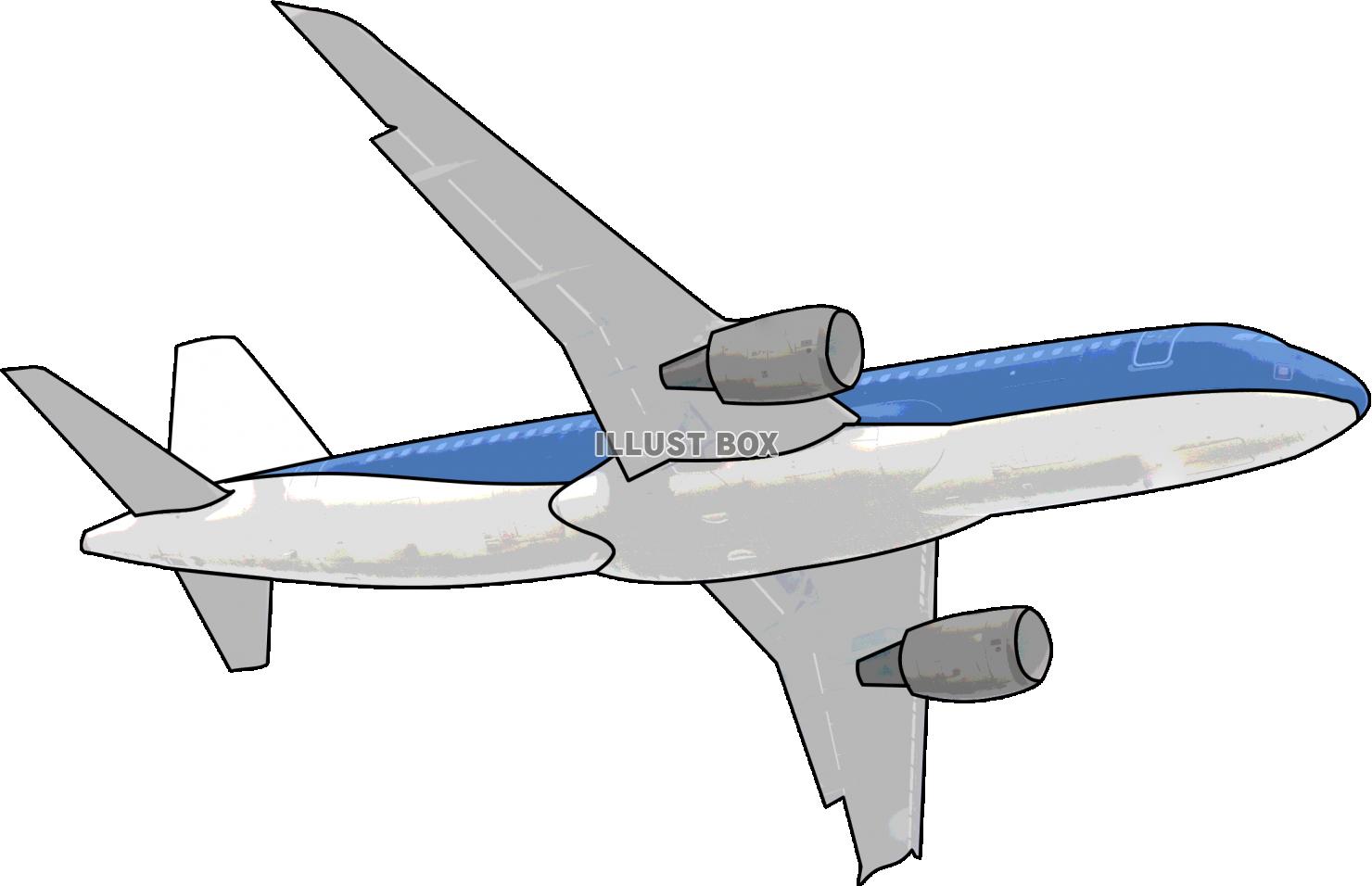 無料イラスト 飛行機