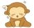 27おさる・眠い