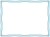手書き風三本線のフレーム飾り枠素材。透過PNG