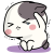 こわいよう＜ぶち猫　にゃんこ＞