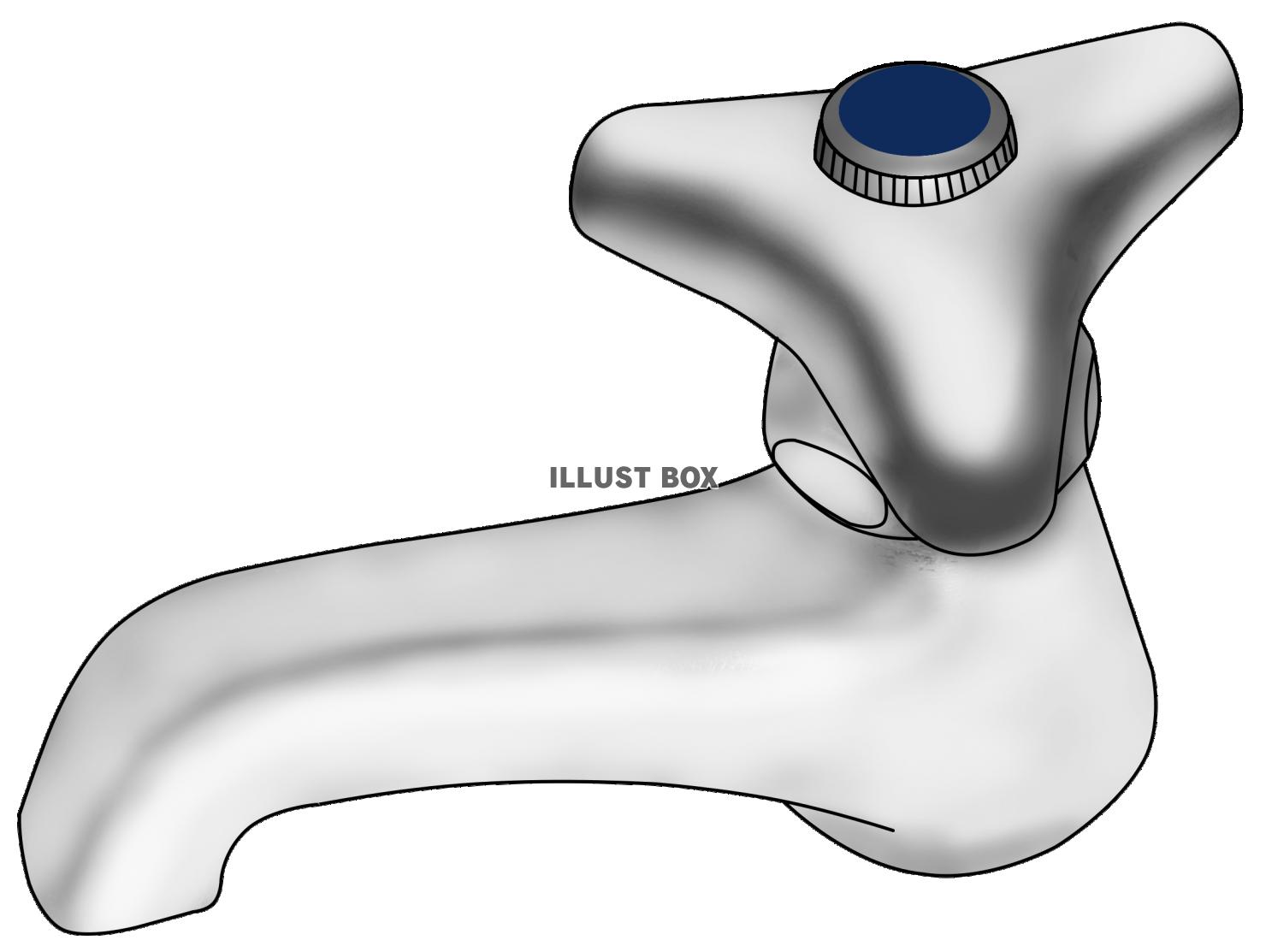 無料イラスト 蛇口