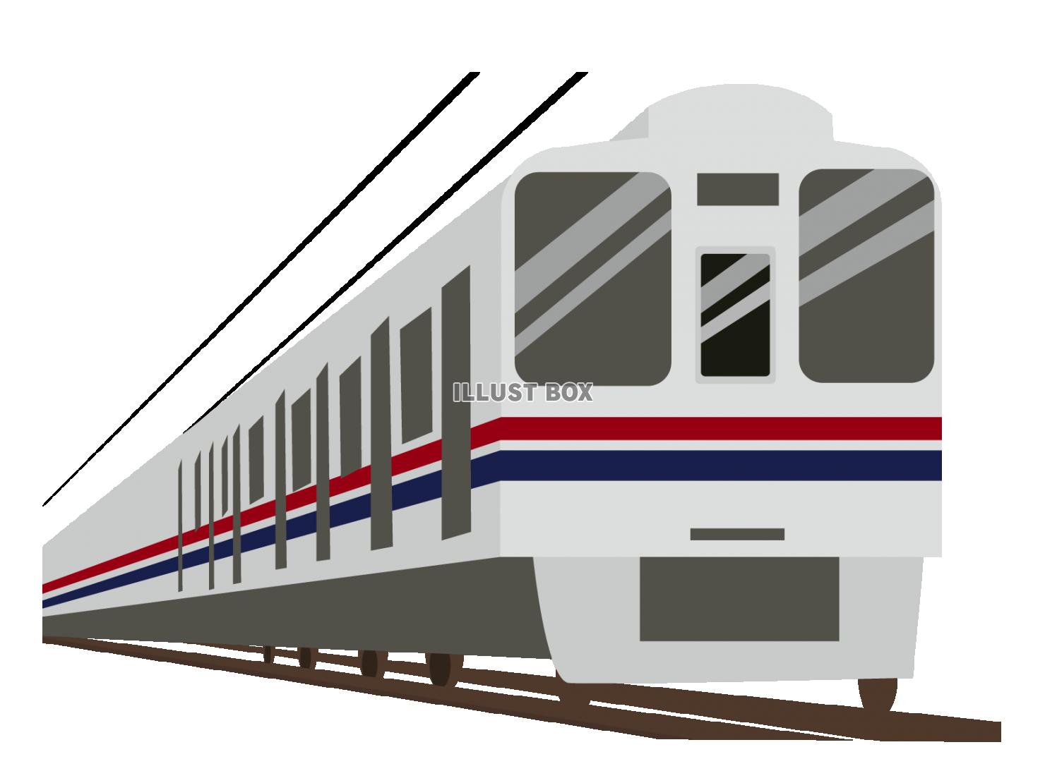 無料イラスト 電車