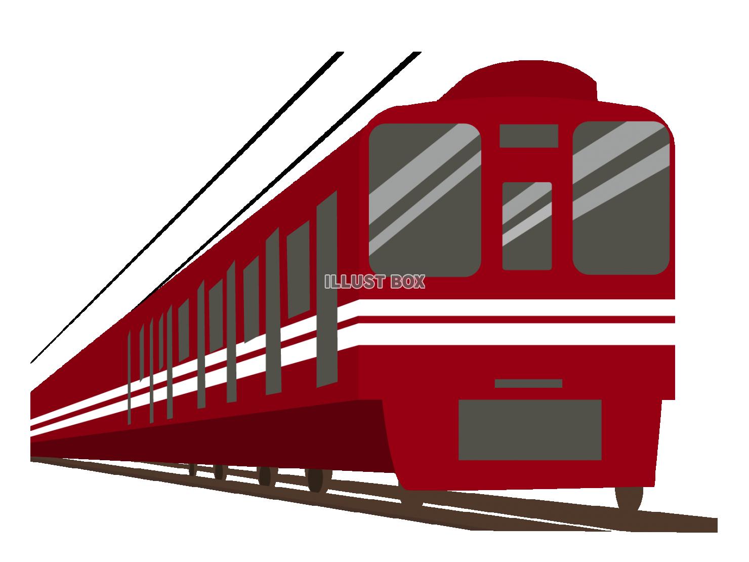 無料イラスト 電車