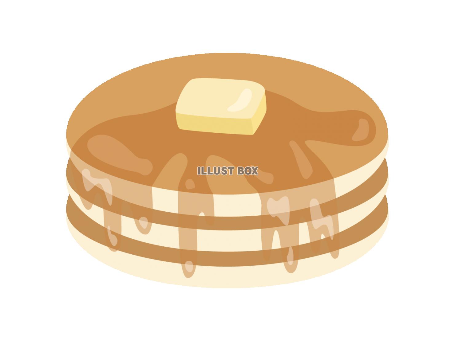 パンケーキ イラスト無料