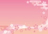 舞い上がる桜　背景