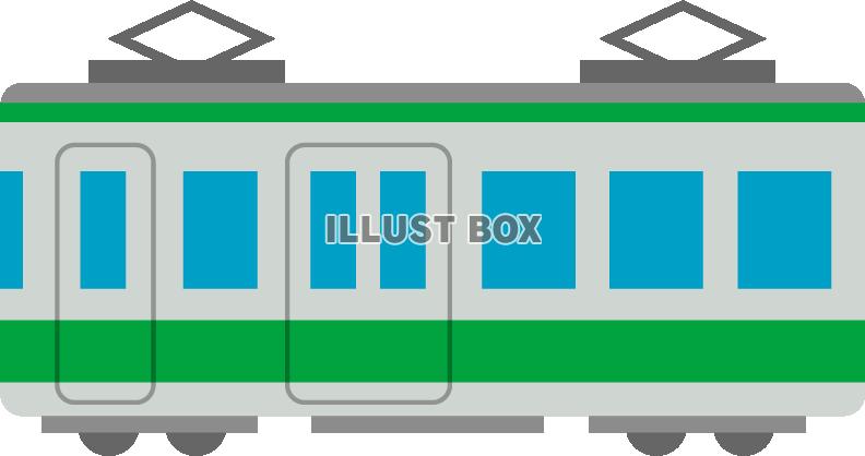 無料イラスト 電車