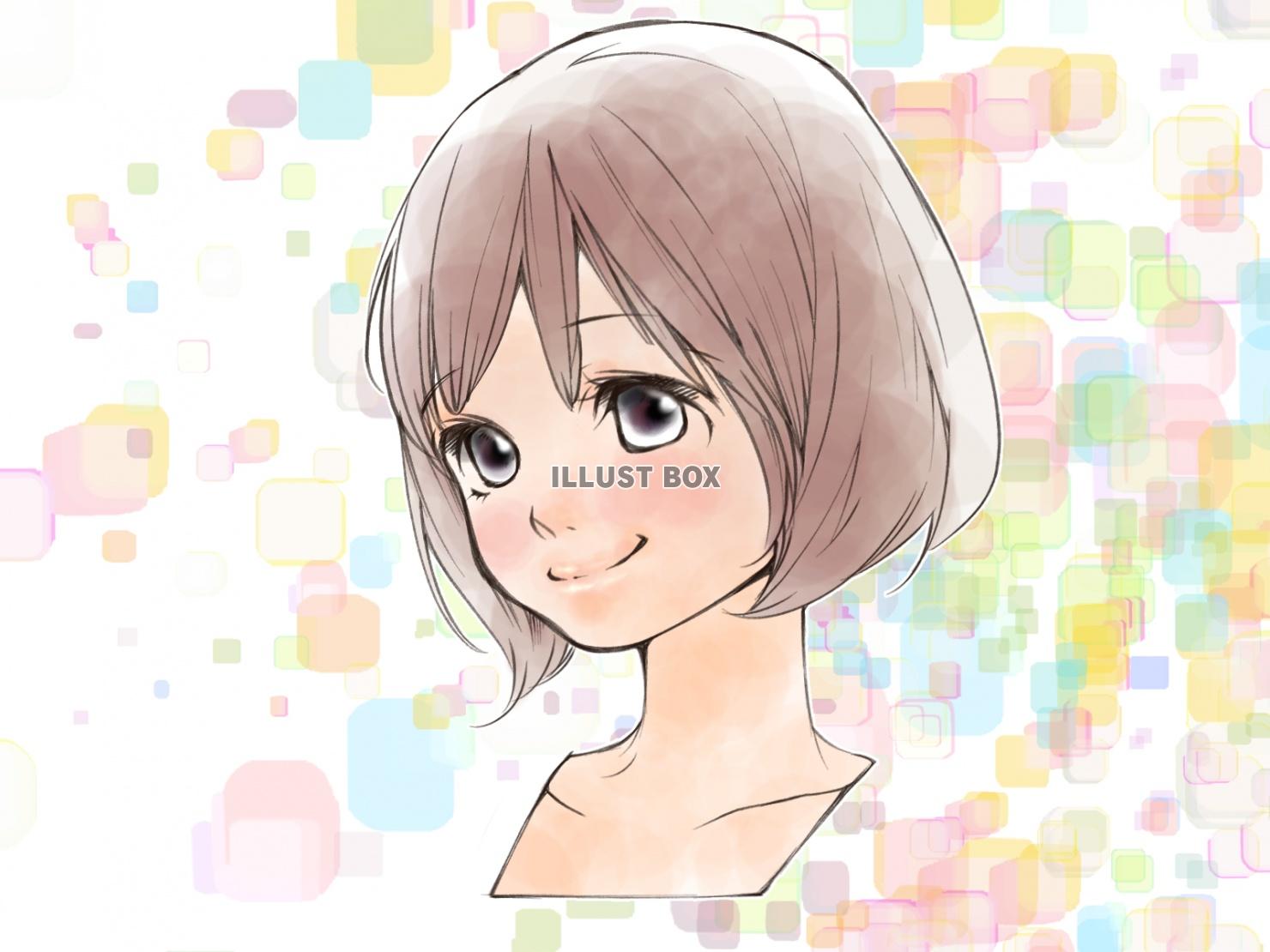 女の子イラスト イラスト無料