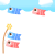 こいのぼりと空のフレーム　透過png