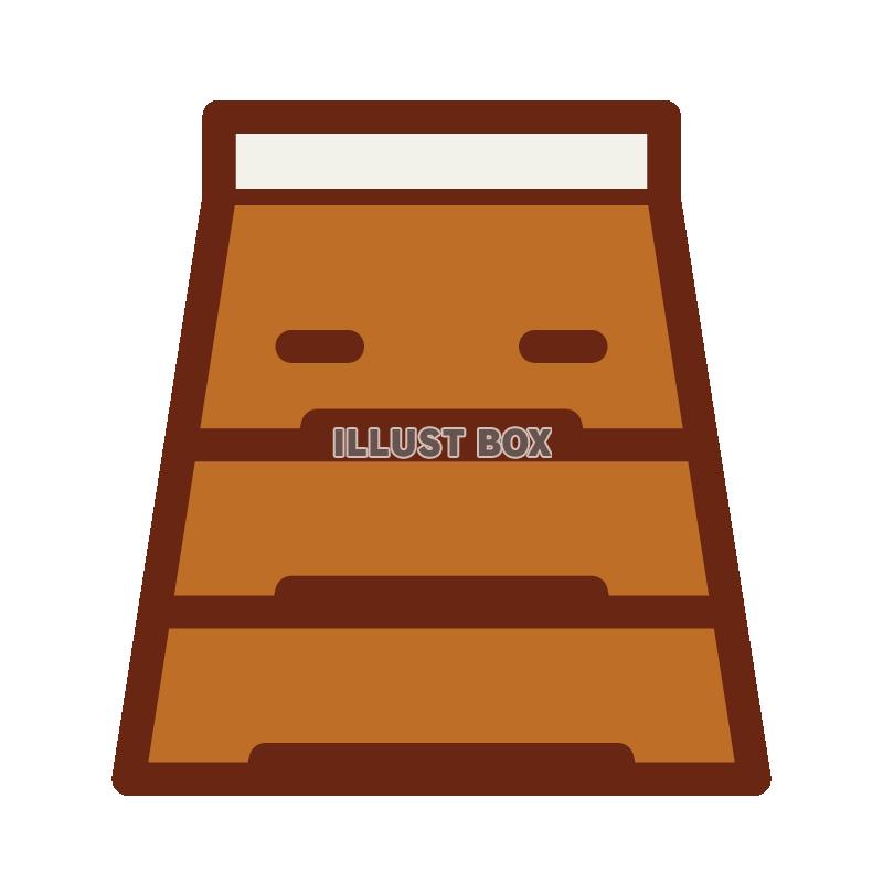 とび箱のイラスト(透過PNG)