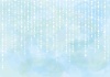 雨,梅雨,6月,背景,水彩,手書き,手描き,ライン,壁紙,フレーム,飾り枠,青,