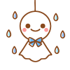 てるてる坊主　透過png