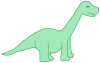 草食恐竜（ブラキオサウルス）