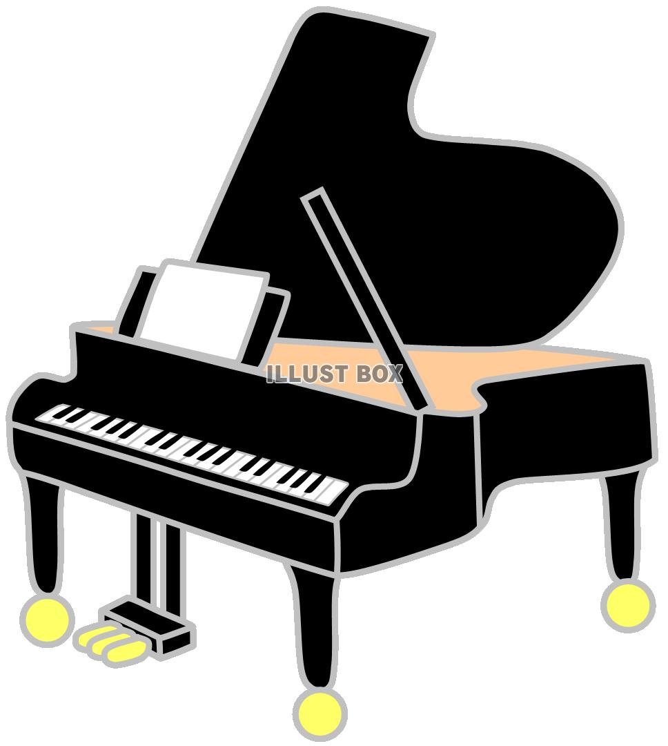 グランドピアノ１（楽器、音楽）