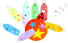  ペットボトルボーリング６（おもちゃ、遊び、地蔵盆、夕涼み会、幼稚園、保育所、イ