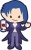 ハロウィンのコスプレ吸血鬼（ドラキュラ）イラスト