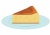 チーズケーキのイラスト