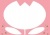 JPEG・かわいいチューリップピンク枠フレーム　