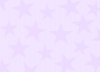 パステルカラーの星の模様１　うす紫（背景・壁紙・柄）