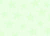 パステルカラーの星の模様１　うす緑（背景・壁紙・柄）