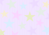 パステルカラーの星の模様３　うす紫（壁紙・背景・柄）
