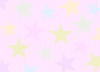 パステルカラーの星の模様３　ピンク色（壁紙・背景・柄）