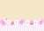 コスモスカード（クラフト×ピンク）