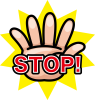 STOP　マーク　サイン