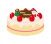 クリスマスケーキ（ツリーとサンタ）