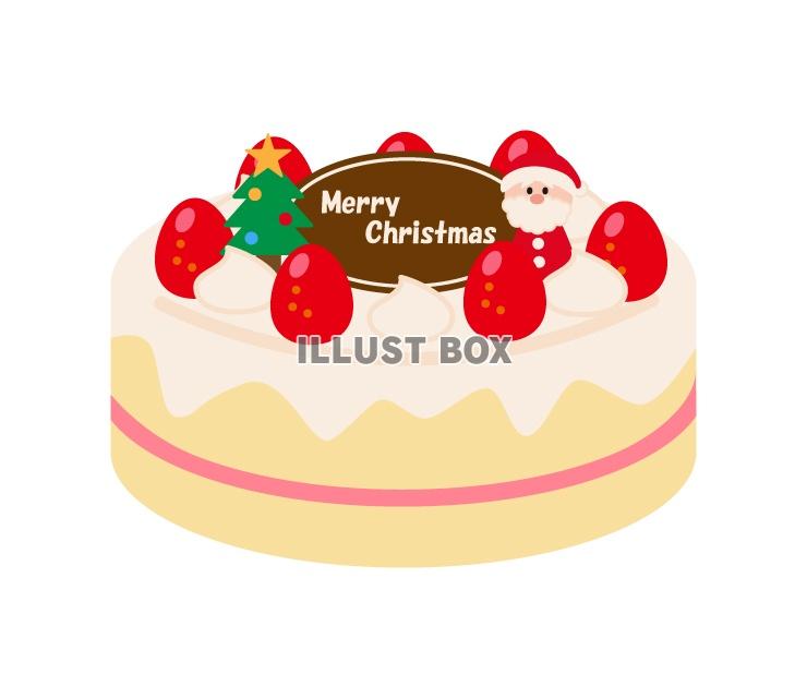 クリスマスケーキ（ツリーとサンタ）