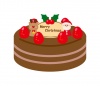 クリスマスケーキ（チョコ）２
