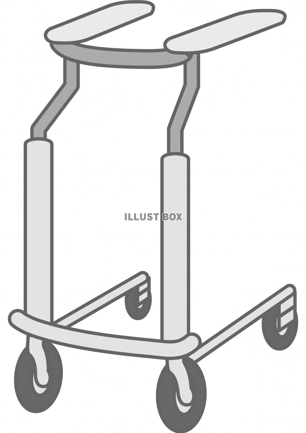 歩行器 イラスト無料