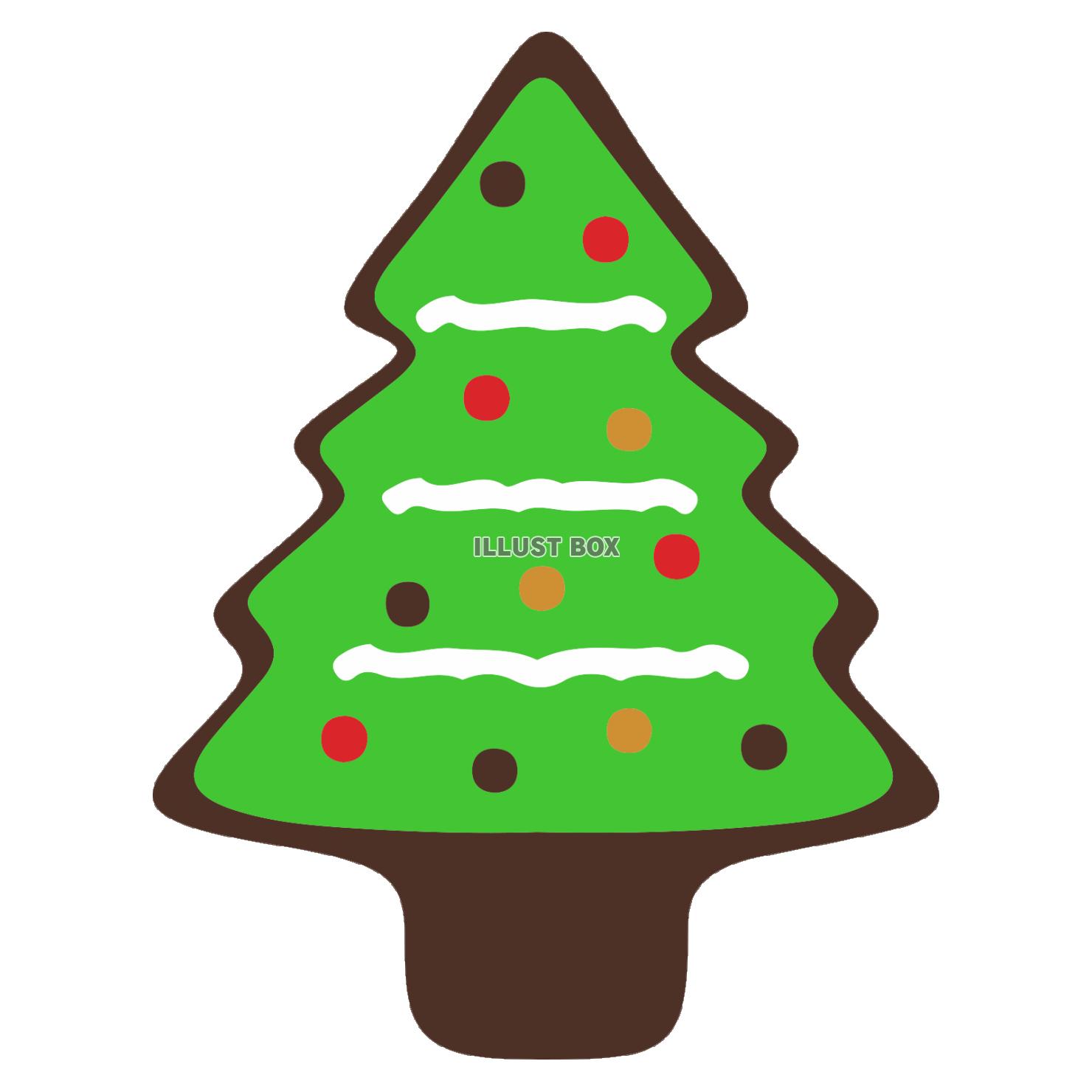 クリスマスクッキー 　クリスマスツリー