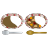 無料イラスト カレールー 甘口