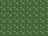 雪の結晶柄ニットパターン背景（緑）