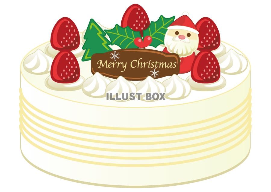 クリスマスケーキ イラスト無料