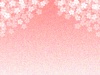 桜の花の壁紙、花模様の背景素材イラスト