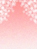 桜の花の壁紙、花模様の背景素材イラスト
