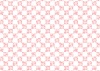桜の格子柄パステルカラー（朱色）