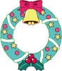 クリスマスリース透過png