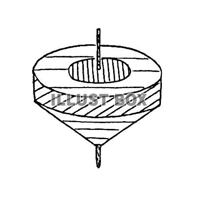 無料イラスト こま ペン画