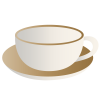 陶器のコーヒーカップ1