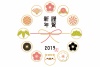 【zip（ai）,jpeg】年賀状素材第28弾