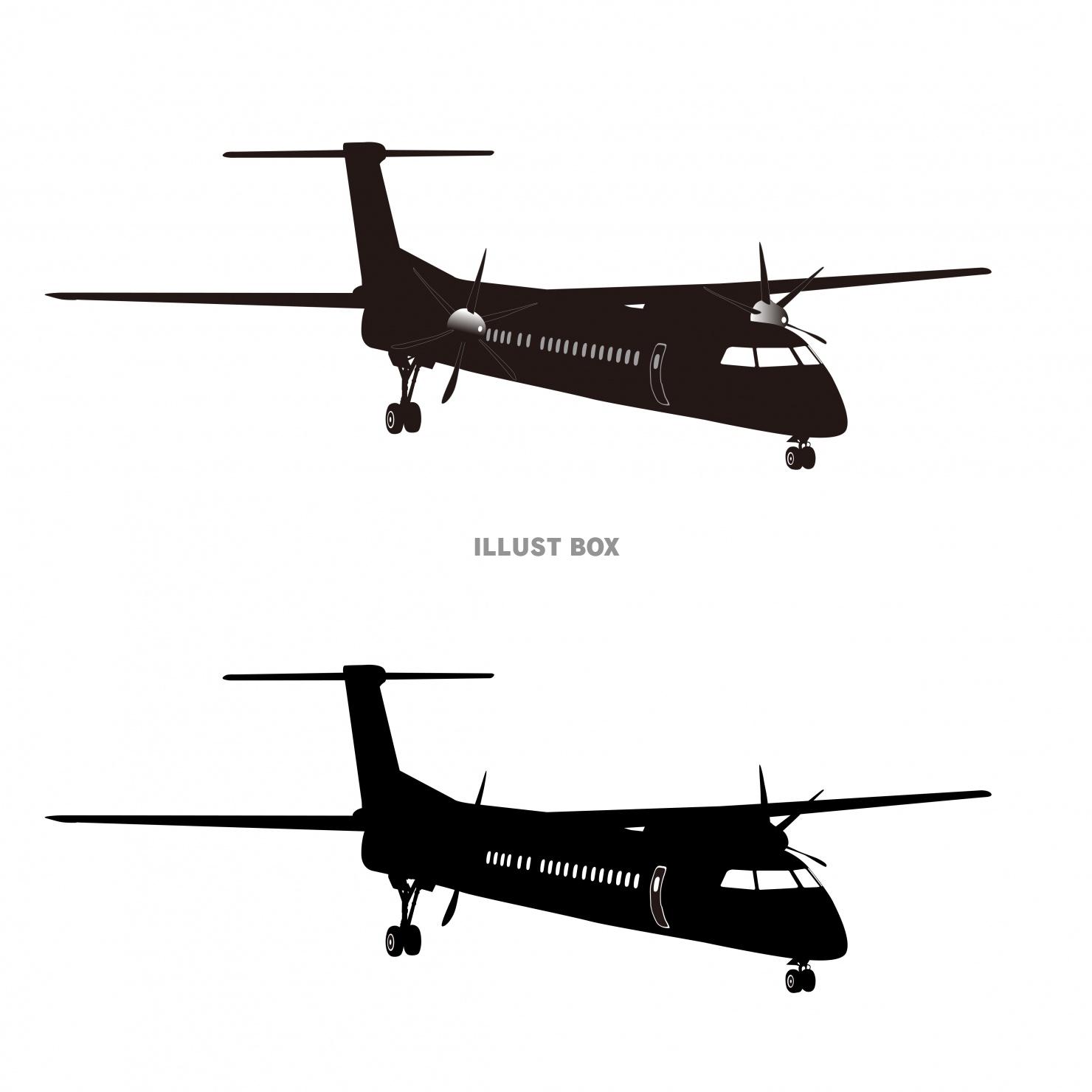 小型旅客機 イラスト無料