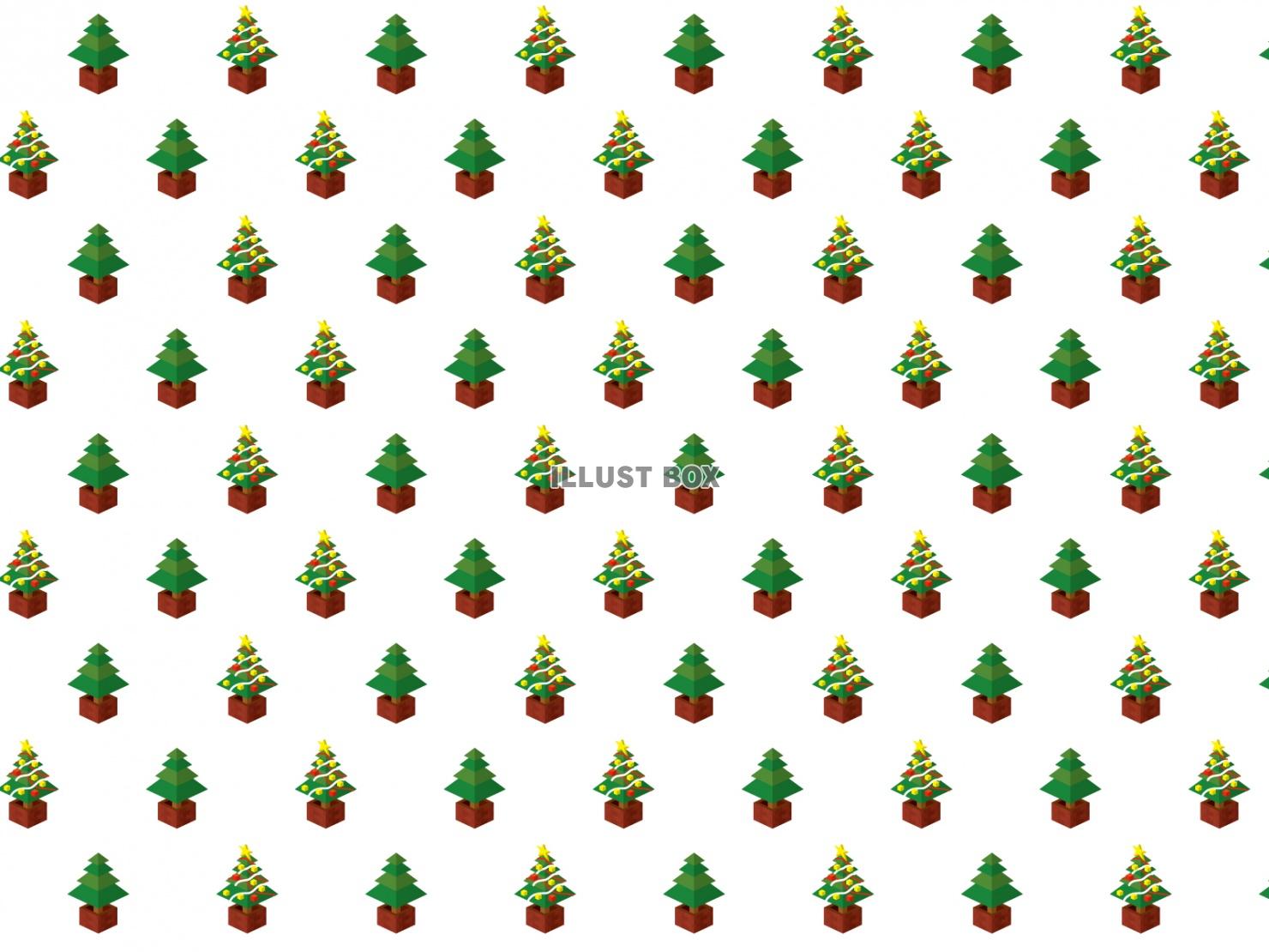 クリスマスツリー柄(交互)
