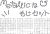 文字　書体　セット　メタリックな文字セット